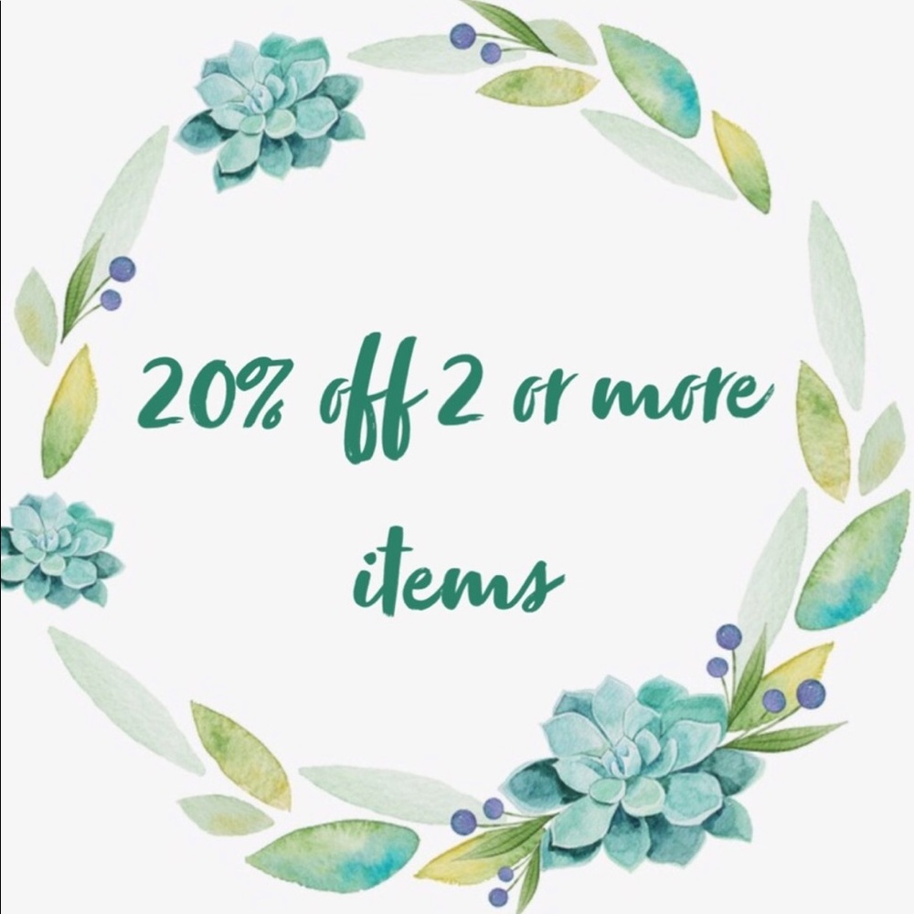 🎉 20% off bundles of 2 🎉